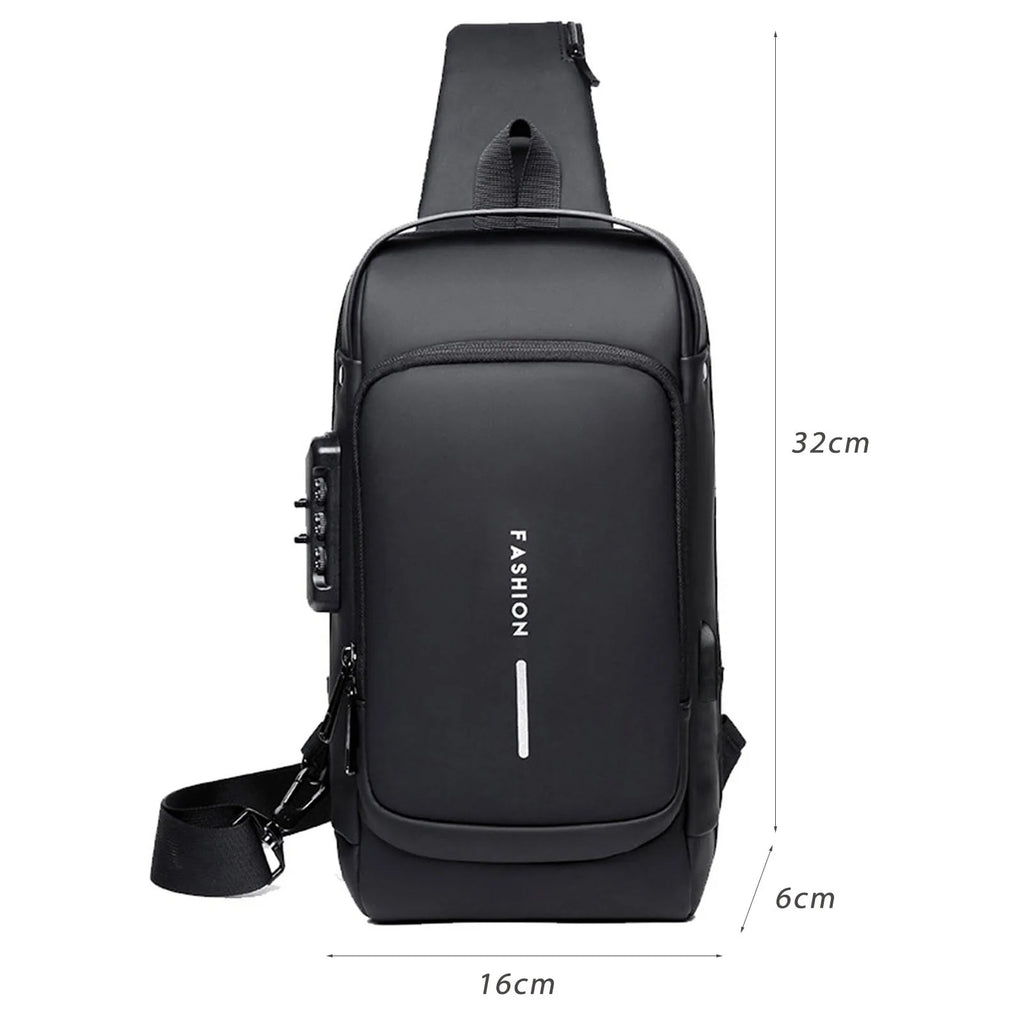 Bolsa Antirrobo Vantor One – Sling Bag con Carga USB