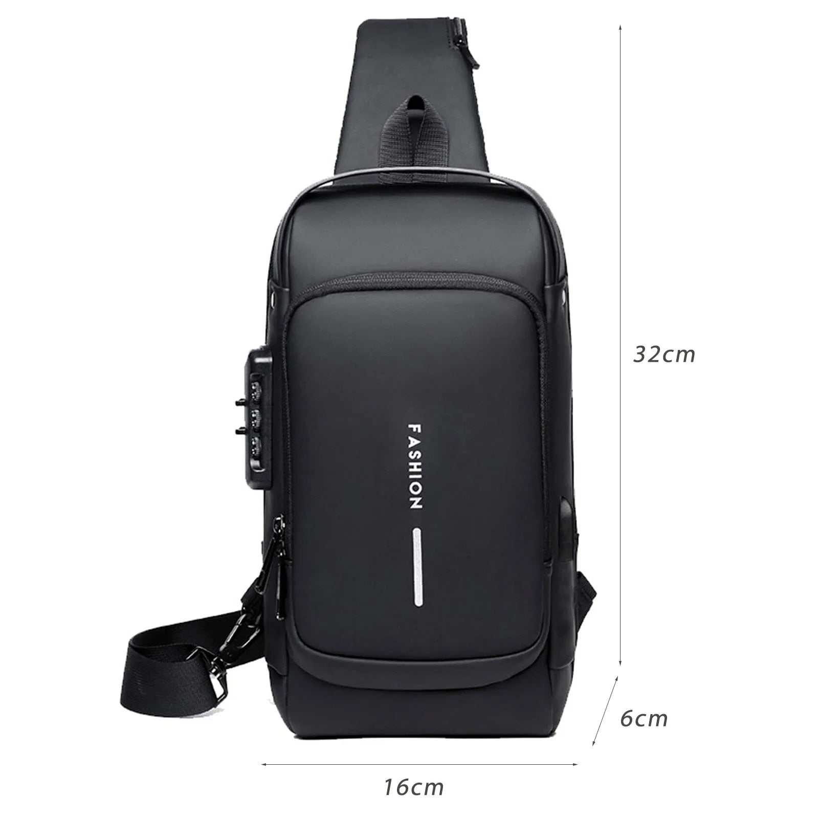 Bolsa Antirrobo Vantor One – Sling Bag con Carga USB